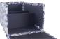 Preview: Open box with three compartments, high partitions, black inside, front can be opened completely